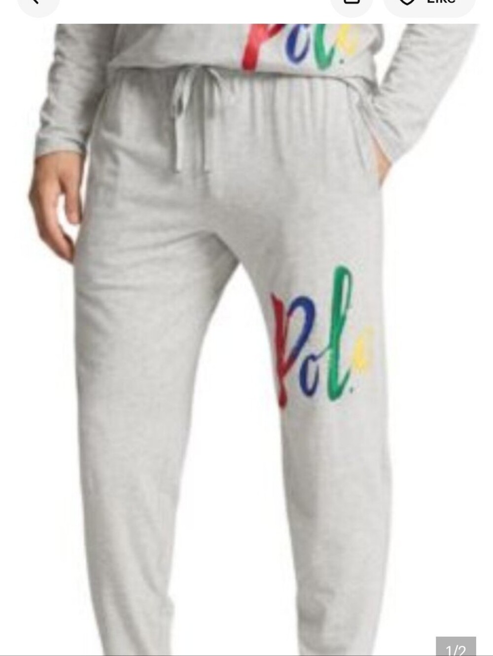 Polo Ralph Lauren Lounge Sleep Jogger In Mens Brushed Gray Numerous Sizes